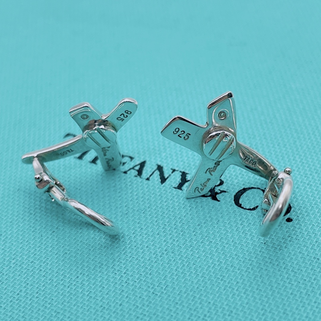 【極美品】Tiffany & Co. イヤリング　キス　X 新品磨き 3