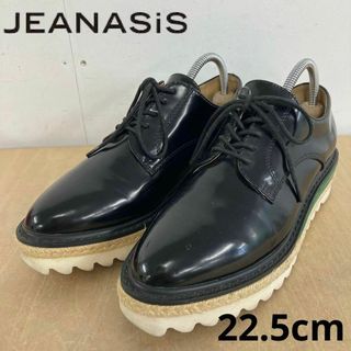 ジーナシス(JEANASIS)のJEANASIS 厚底ローファー ウェッジソール 22.5cm(ローファー/革靴)