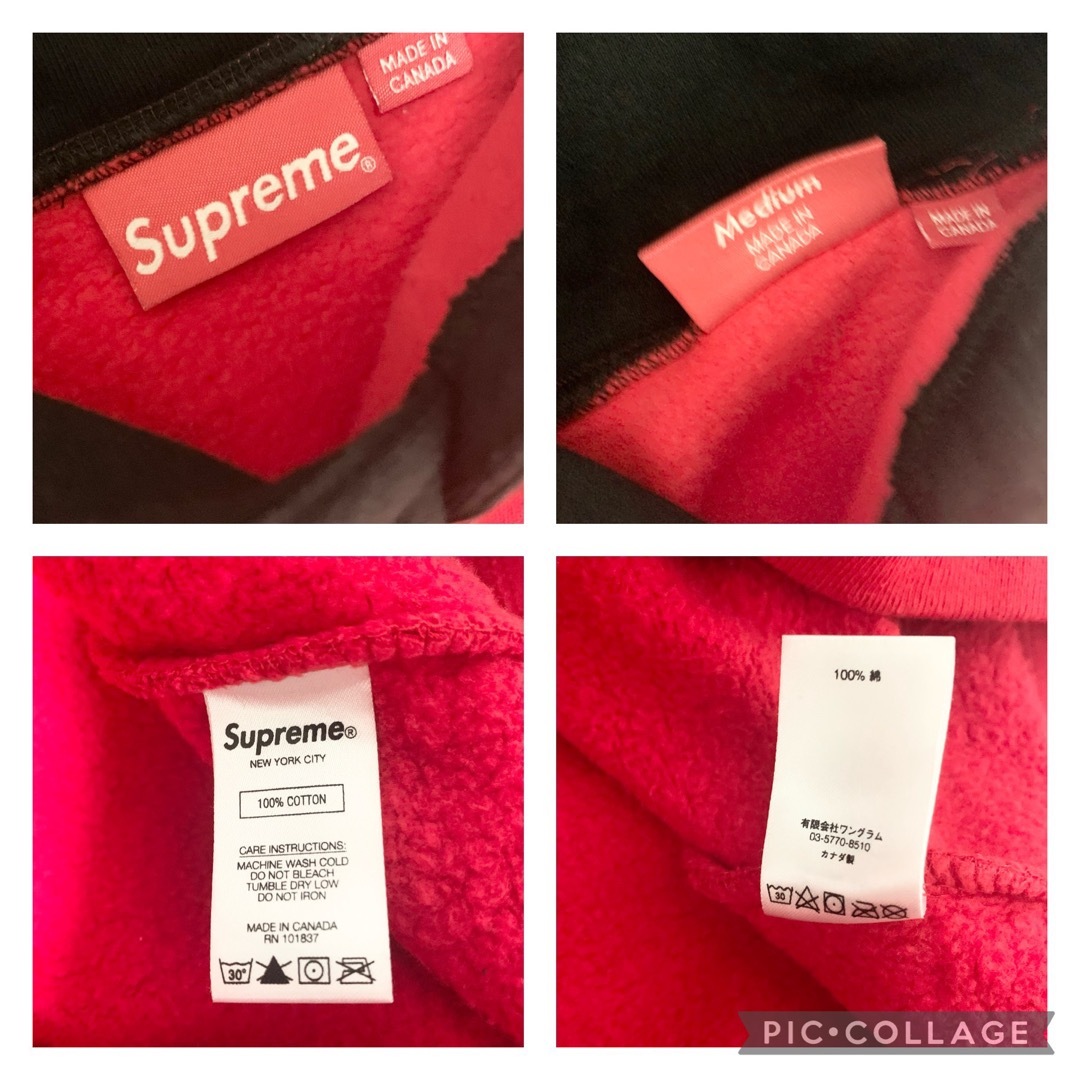 Supreme 17AW GT Hooded Sweatshirt レッド M 8