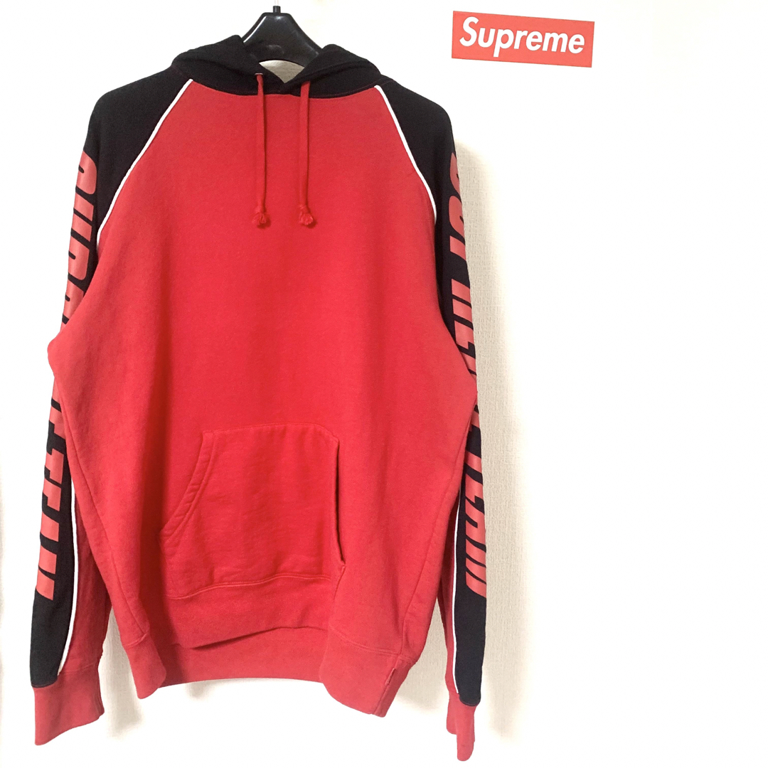 Supreme 17AW GT Hooded Sweatshirt レッド M