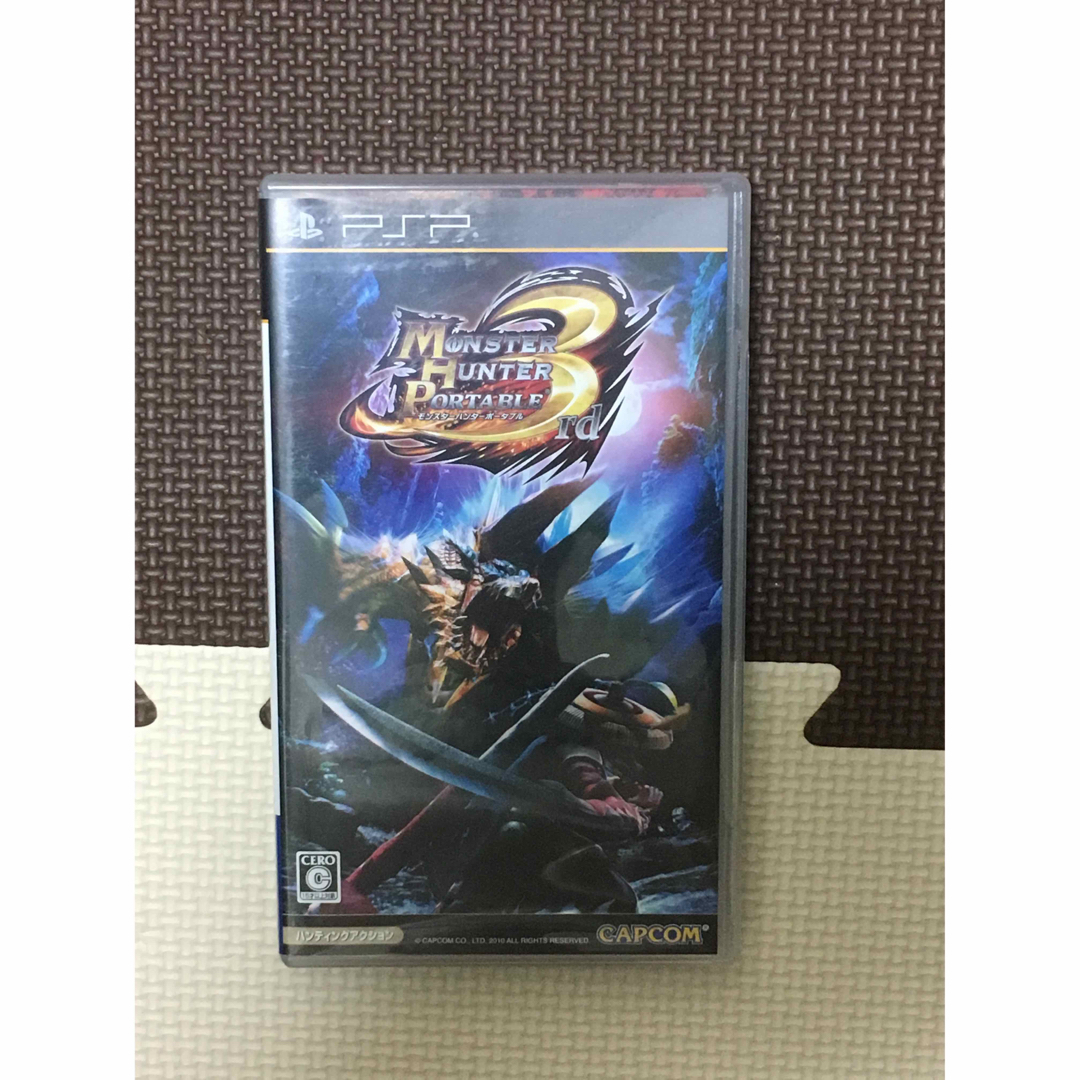 CAPCOM(カプコン)のモンスターハンターポータブル 3rd PSP エンタメ/ホビーのゲームソフト/ゲーム機本体(携帯用ゲームソフト)の商品写真