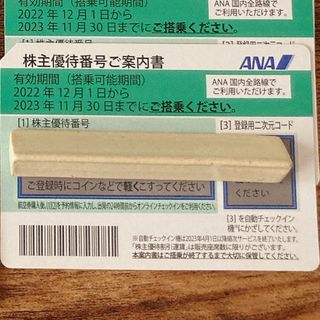 エーエヌエー(ゼンニッポンクウユ)(ANA(全日本空輸))のANA 全日空 株主優待番号ご案内書(航空券)