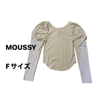 マウジー(moussy)のMOUSSY パフスリーブトップス(カットソー(長袖/七分))