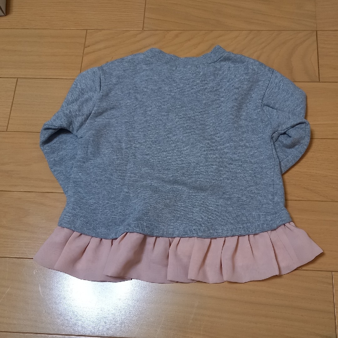 Seraph(セラフ)のセラフ　トレーナー　裏起毛　95cm キッズ/ベビー/マタニティのキッズ服女の子用(90cm~)(Tシャツ/カットソー)の商品写真