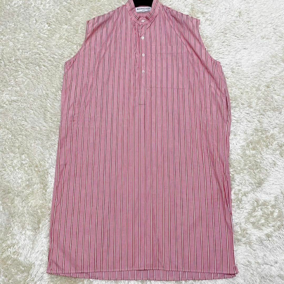 Balenciaga - バレンシアガ オーバーサイズ シャツワンピース