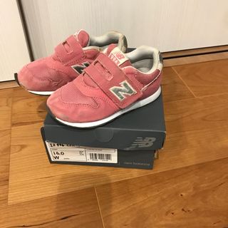 キュウキュウロク(996（New Balance）)のニューバランス　16センチ　ピンク(スニーカー)