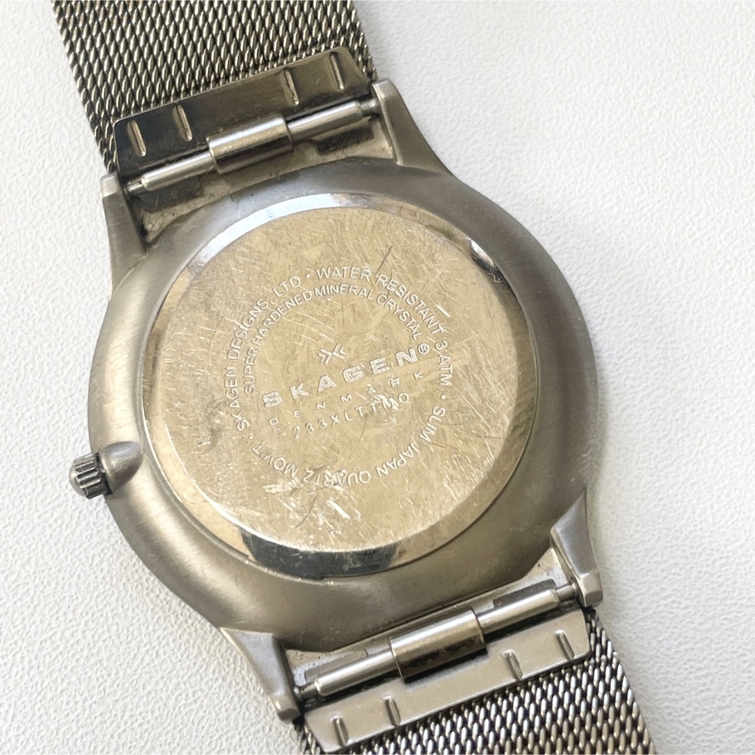 ☆電池新品☆SKAGEN メンズ腕時計 233XLTTMO 希少レアカラー！ メンズの時計(腕時計(アナログ))の商品写真