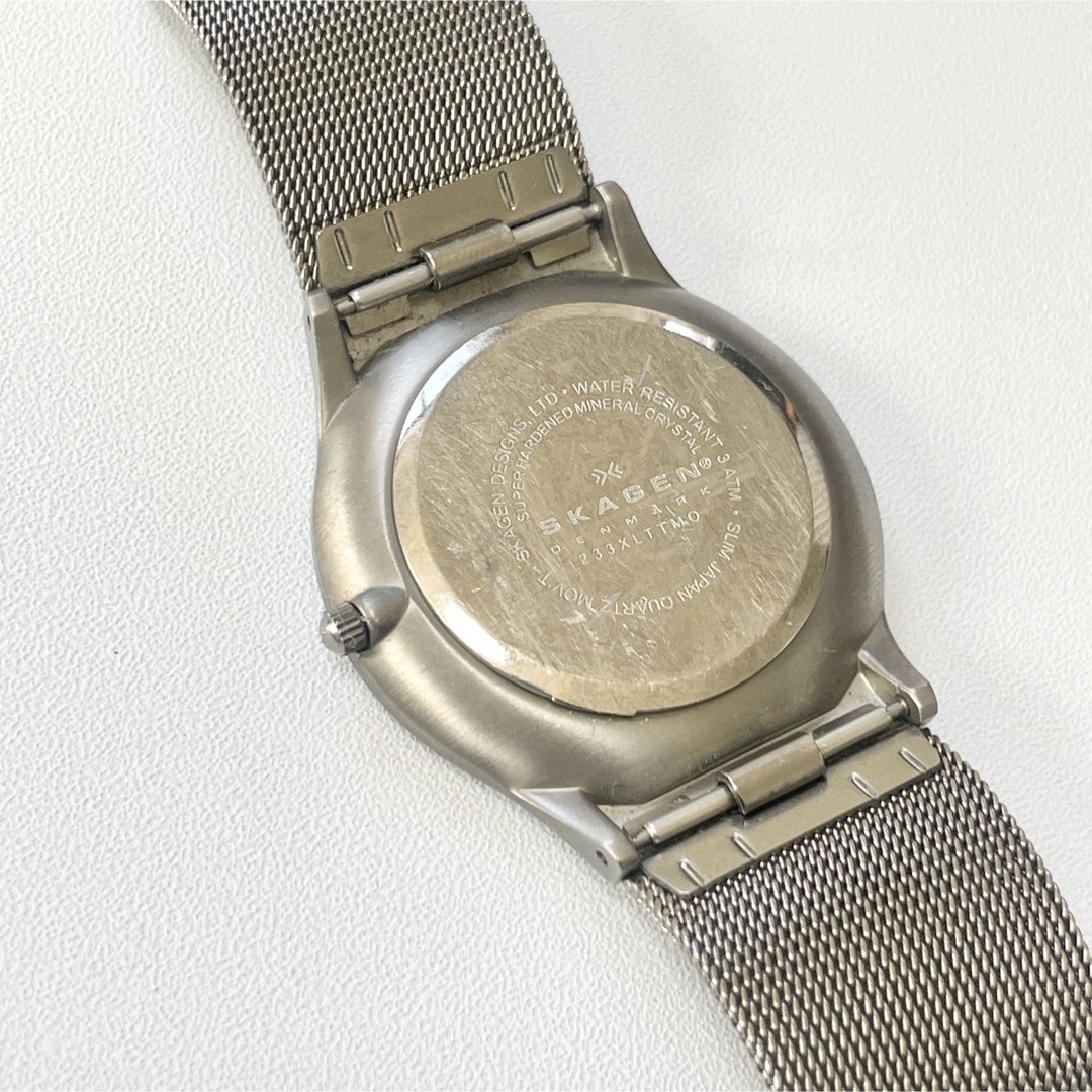 ☆電池新品☆SKAGEN メンズ腕時計 233XLTTMO 希少レアカラー！ メンズの時計(腕時計(アナログ))の商品写真