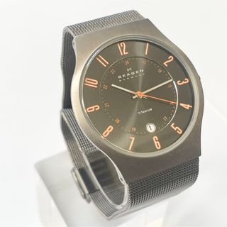 ☆電池新品☆SKAGEN メンズ腕時計 233XLTTMO 希少レアカラー！(腕時計(アナログ))