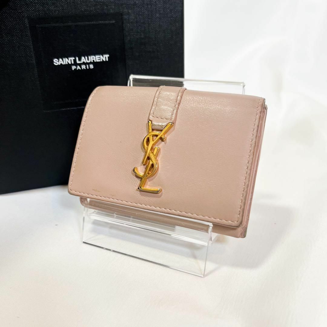 Saint Laurent - ☆箱あり美品☆イブサンローラン カサンドラ 財布