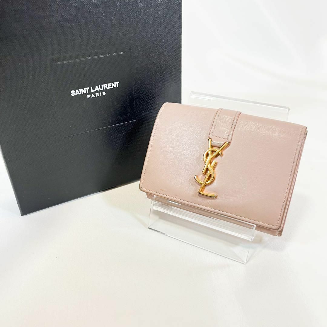 Saint Laurent - ☆箱あり美品☆イブサンローラン カサンドラ 財布