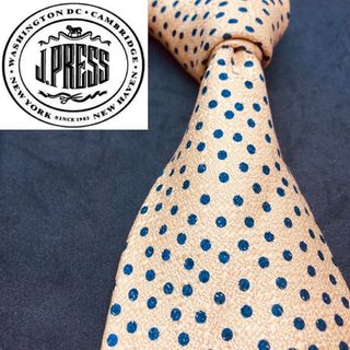 ジェイプレス(J.PRESS)の【美品】J.PRESS /ジェイプレイス　ネクタイ　イエロー(ネクタイ)