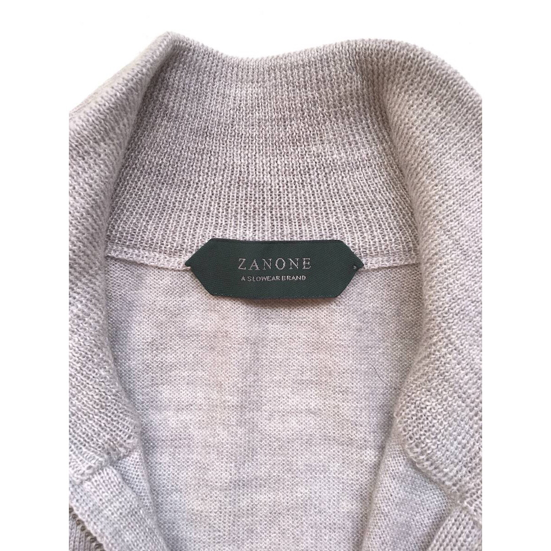 ZANONE - 新品 ザノーネ ZANONE 44 S ジップアップ ニット