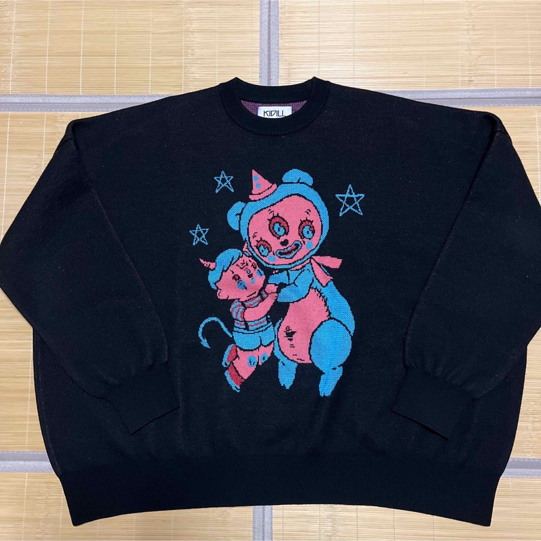 カラーブラック☆新品☆KIDILL HELL BOY Swetaer ニット　セーター