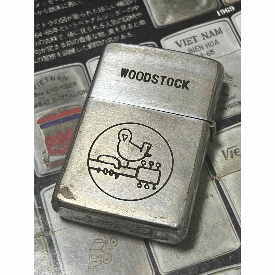 【ベトナムZIPPO】本物 1967年製ベトナムジッポー「ウッドストック」 2