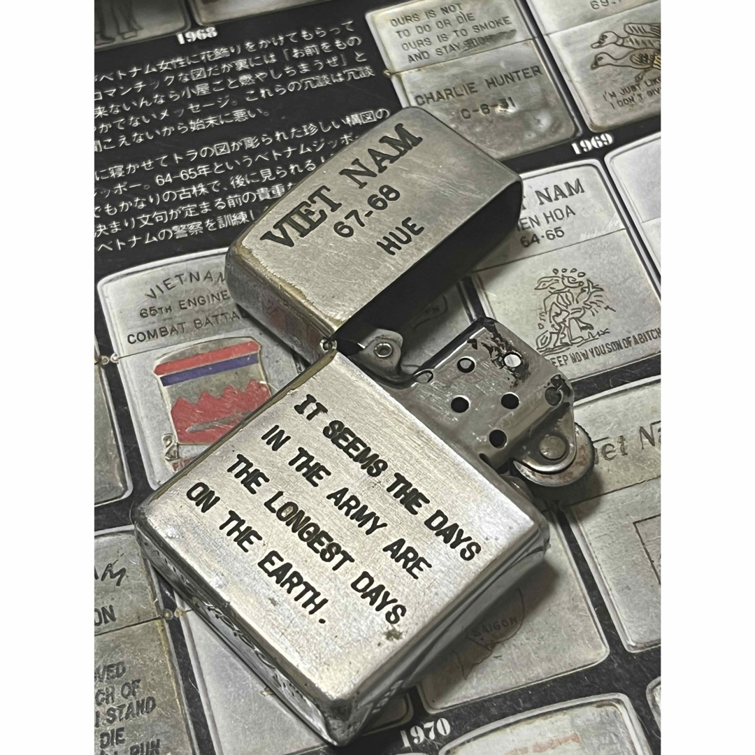 【ベトナムZIPPO】本物 1967年製ベトナムジッポー「ウッドストック」 5