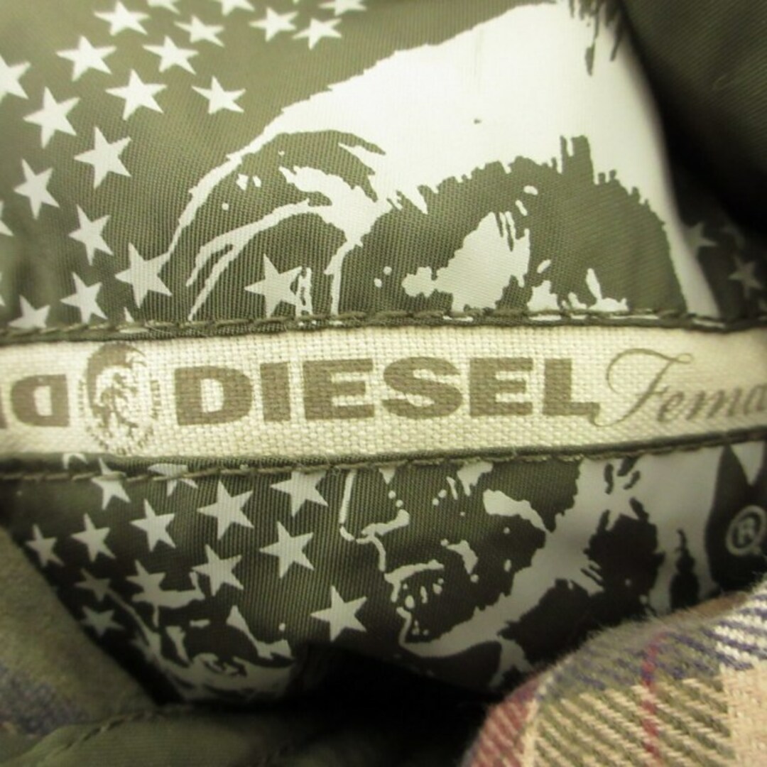 新品 XS(S相当) DIESEL フェイクファーブルゾン アウター ディーゼル