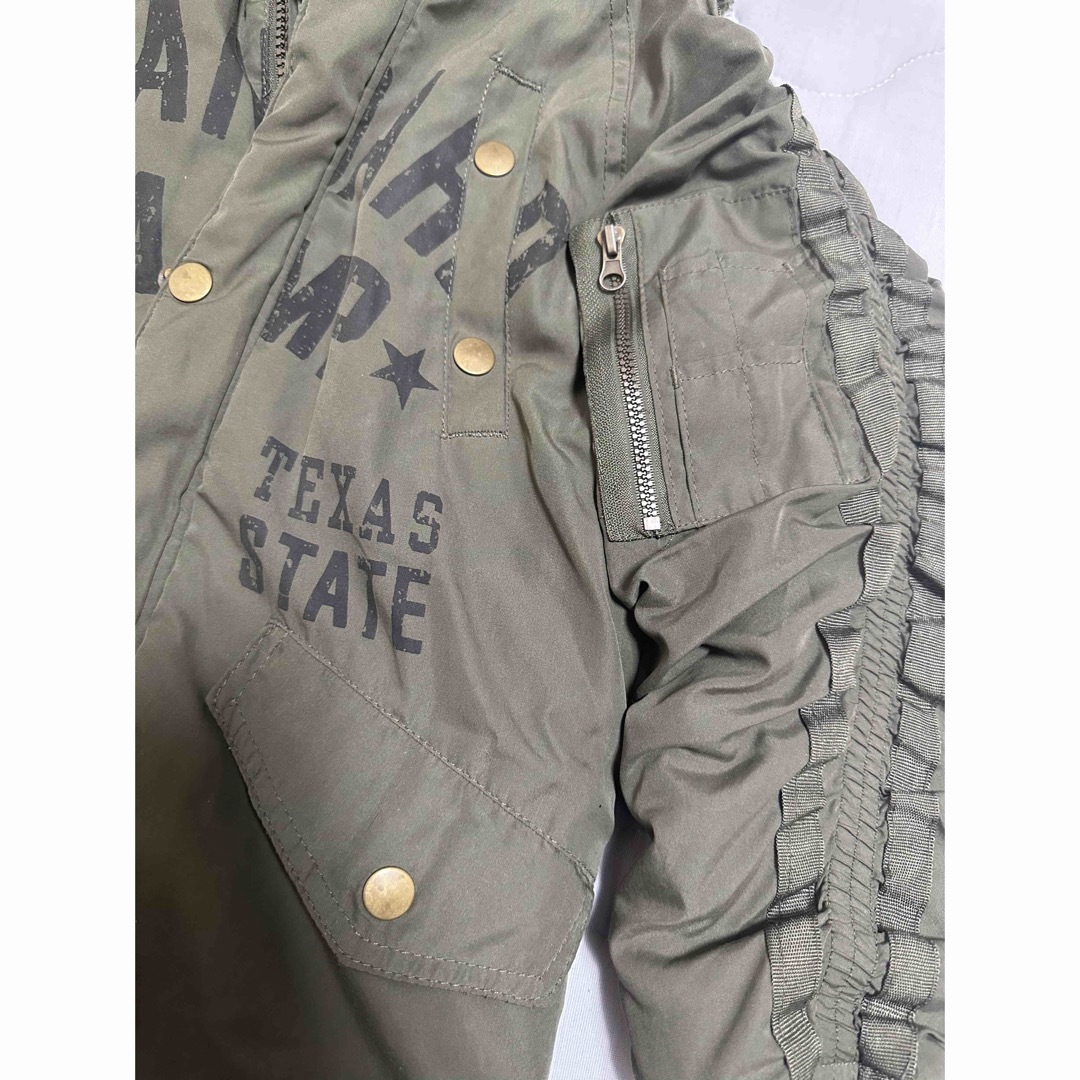 中綿ジャケット　120㎝ キッズ/ベビー/マタニティのキッズ服男の子用(90cm~)(ジャケット/上着)の商品写真