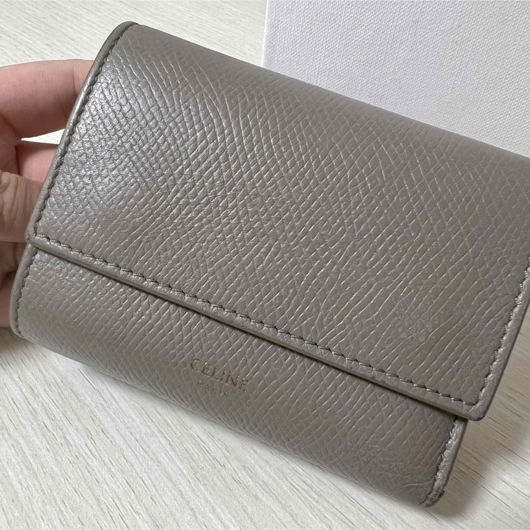 CELINE 三つ折財布 SMALL TRIFOLD WALLETの通販 by wayme｜ラクマ