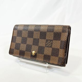 ルイヴィトン(LOUIS VUITTON)の☆美品☆ルイヴィトン 二つ折り財布  ブラウン ダミエ(財布)