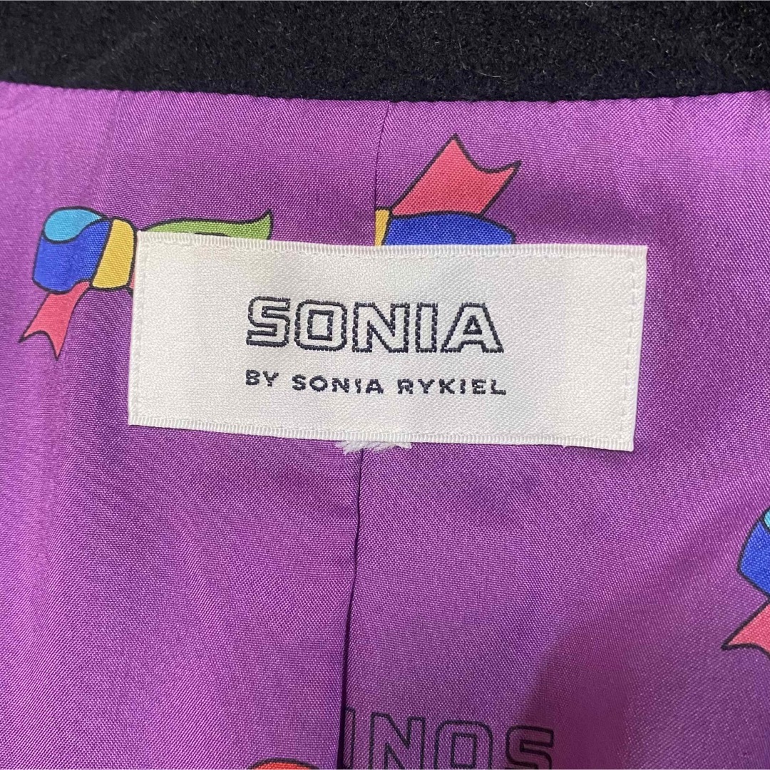 SONIA RYKIEL(ソニアリキエル)の美品✨　SONIA RYKIEL   ピーコート レディースのジャケット/アウター(その他)の商品写真