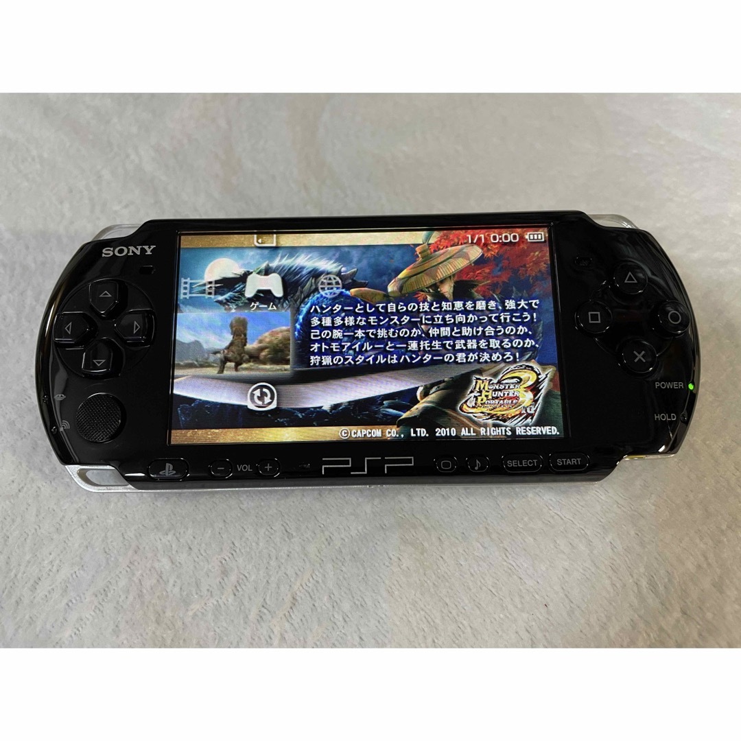 PlayStation Portable - ☆ほぼ新品☆ PSP-3000 ピアノブラックの通販