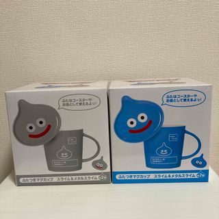 ドラゴンクエスト　ふたつきマグカップ　スライム&メタルスライム　マグカップ(マグカップ)