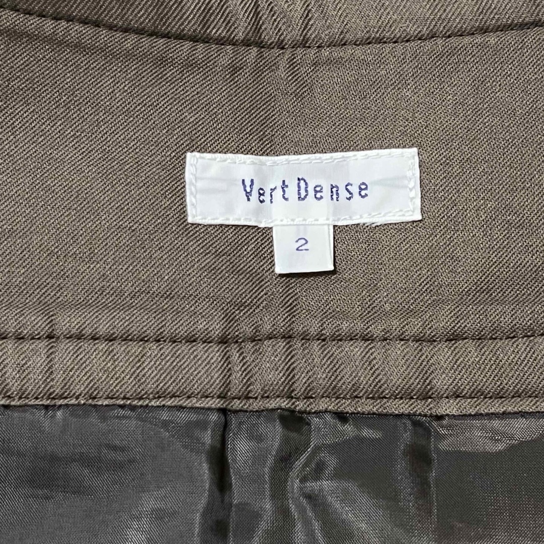 Vert Dense(ヴェールダンス)のミニスカート（チェック柄/ブラウン） レディースのスカート(ミニスカート)の商品写真