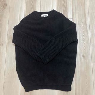 ENFOLD LINE WIDE PULLOVER 2022FW ネイビー