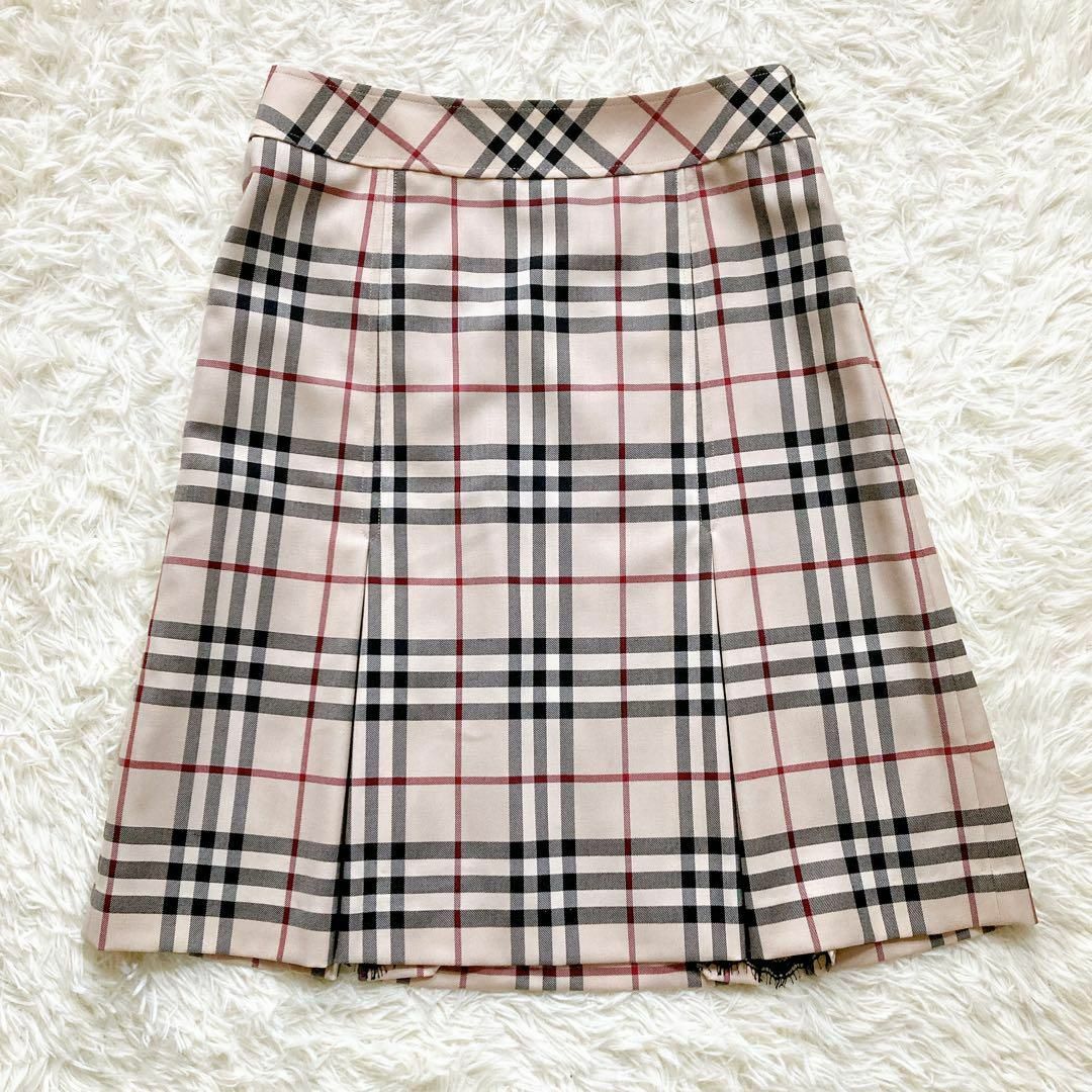 美品 貴重 Burberry London スカート ノバチェック 大きいサイズ-