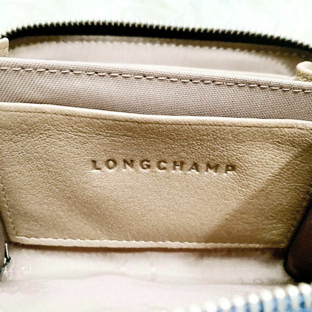 公式サイト LONGCHAMP レザー コインケース