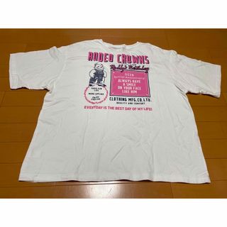 ロデオクラウンズワイドボウル(RODEO CROWNS WIDE BOWL)のRODEO CROWNS Tシャツ　半袖　バースディ　ロディ　デニム　528　(Tシャツ(半袖/袖なし))