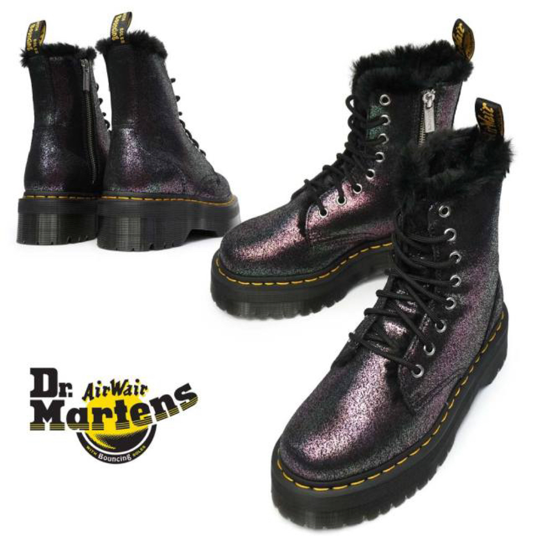 Dr.Martens(ドクターマーチン)の新品 ドクターマーチン UK3 22.5 ジェイドン ファー 厚底 JADON レディースの靴/シューズ(ブーツ)の商品写真