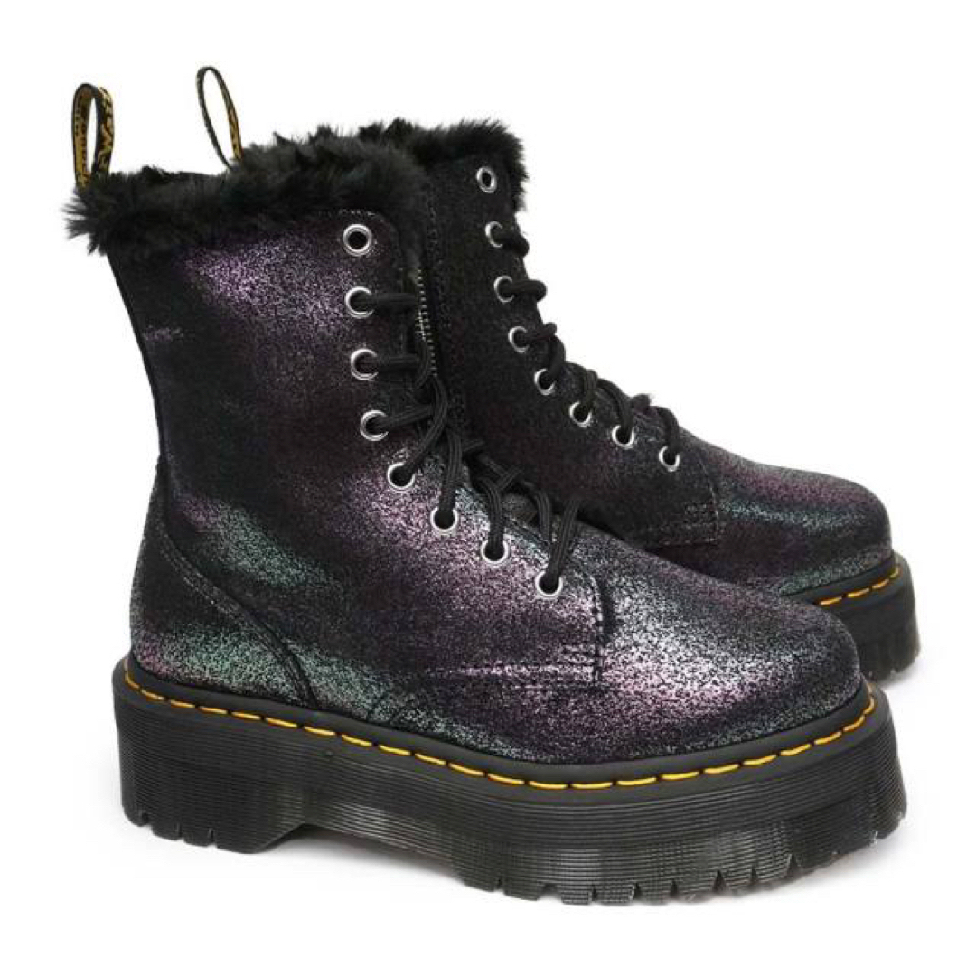 Dr.Martens(ドクターマーチン)の新品 ドクターマーチン UK3 22.5 ジェイドン ファー 厚底 JADON レディースの靴/シューズ(ブーツ)の商品写真