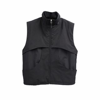 700fill fleece vest フリースベスト L BLACK