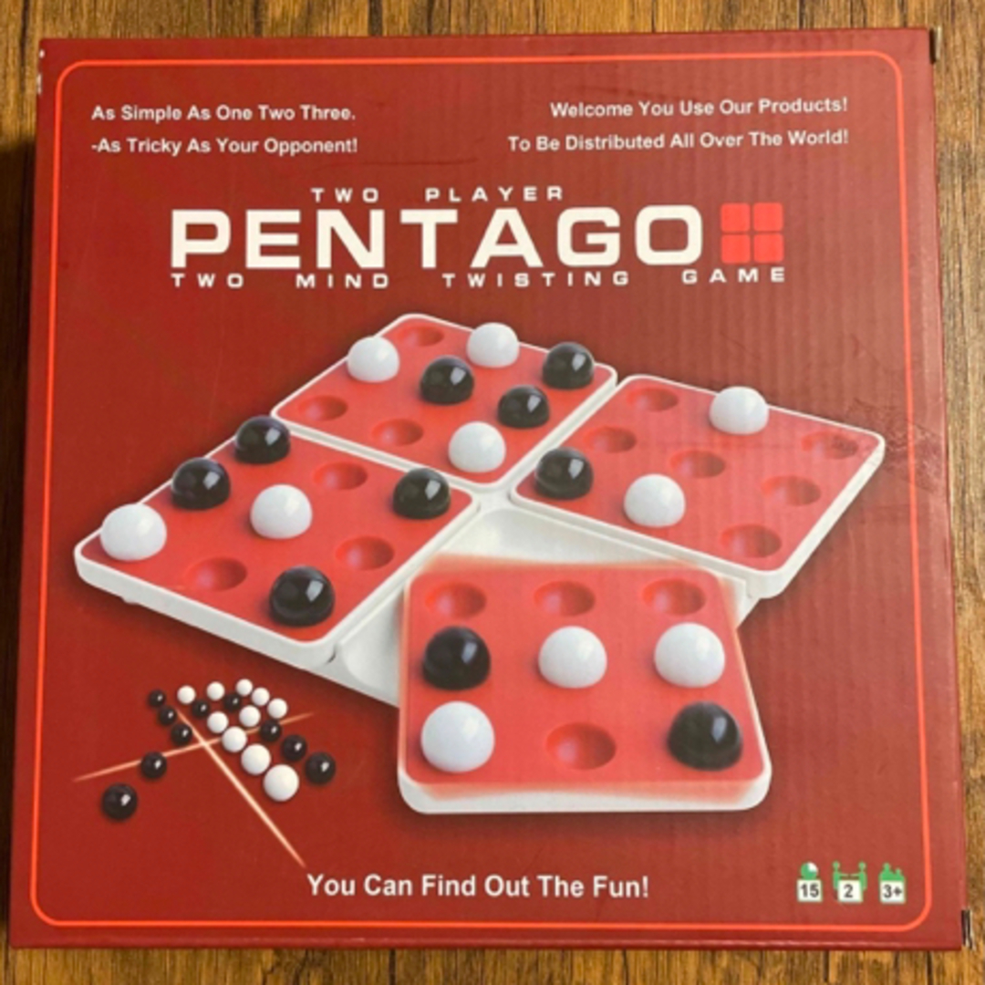 『PENTAGO』ペンタゴ　ボードゲーム　スウェーデン エンタメ/ホビーのテーブルゲーム/ホビー(その他)の商品写真
