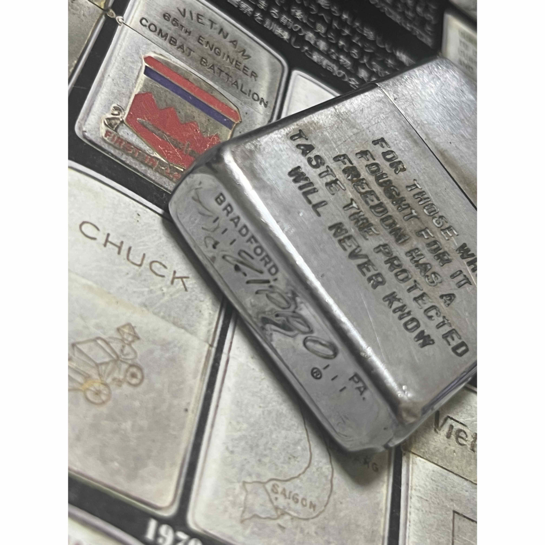 【ベトナムZIPPO】本物 1968年製ベトナムジッポー「落書き」ヴィンテージ 4