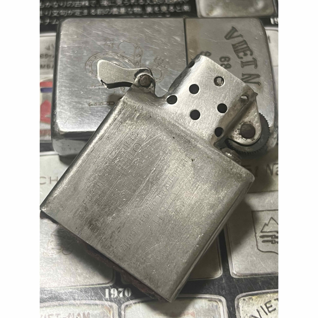 【ベトナムZIPPO】本物 1968年製ベトナムジッポー「落書き」ヴィンテージ 8