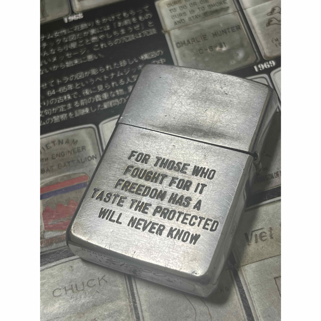 【ベトナムZIPPO】本物 1968年製ベトナムジッポー「落書き」ヴィンテージ 3