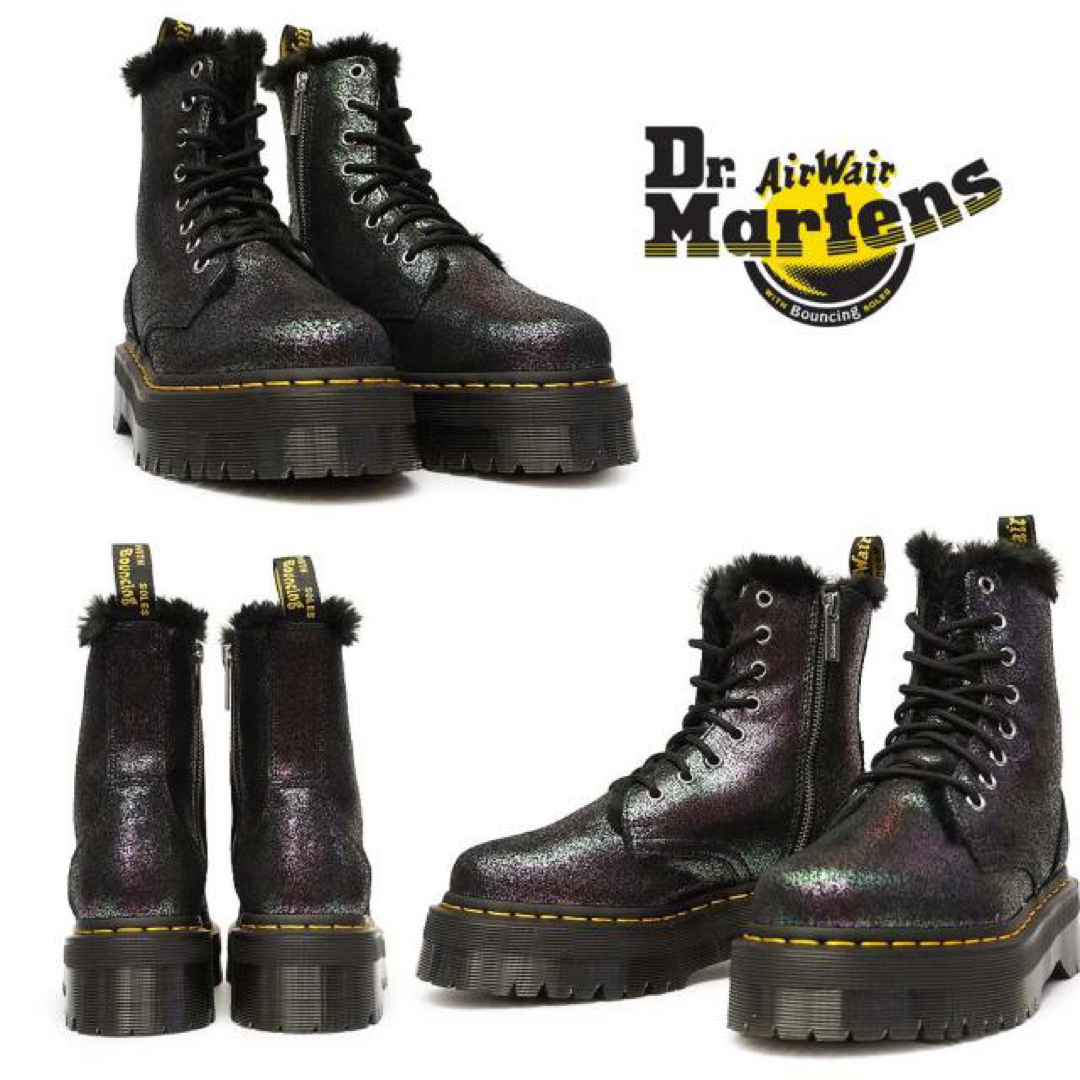 Dr.Martens(ドクターマーチン)の新品 ドクターマーチン UK4 23.5 ジェイドン ファー 厚底 JADON レディースの靴/シューズ(ブーツ)の商品写真