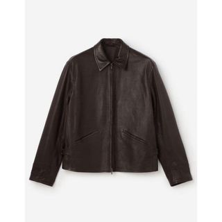 maatee&sons cashmere leather half coat