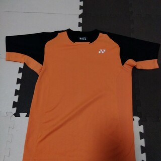 ヨネックス(YONEX)のヨネックス メンズ オレンジ ユニフォーム 半袖 tシャツ M(バドミントン)