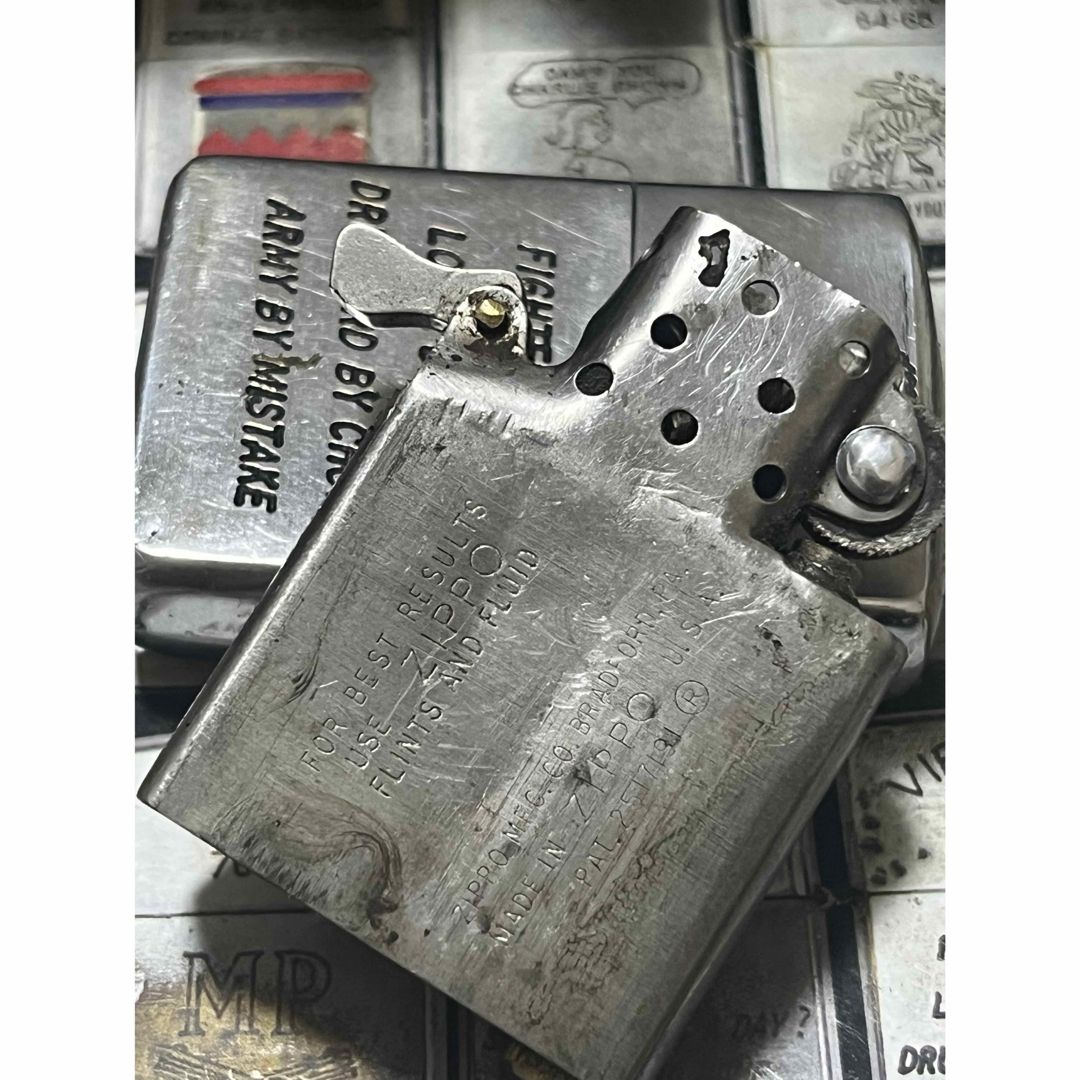 【ベトナムZIPPO】本物 1967年製ベトナムジッポー「スヌーピー」QUAN 8