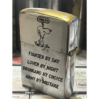 レア　ZIPPO　ジッポ　スヌーピー　立体　ゴールド　ライター