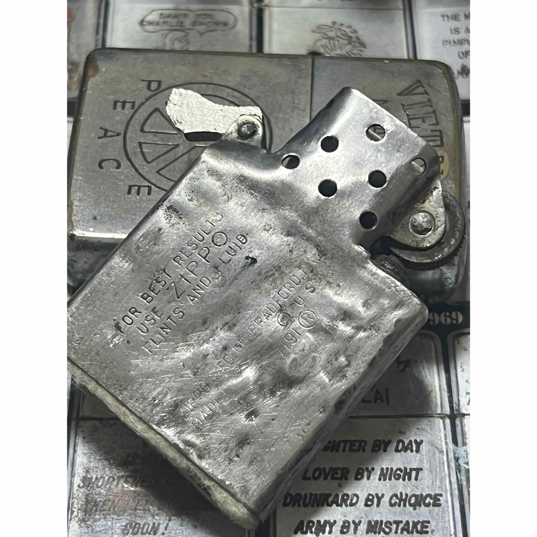 【ベトナムZIPPO】本物 1964年製ベトナムジッポー「ピースマーク」NHA