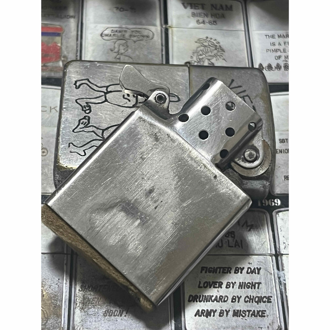 【ベトナムZIPPO】本物 1970年製ベトナムジッポー「ファックマン」NUI