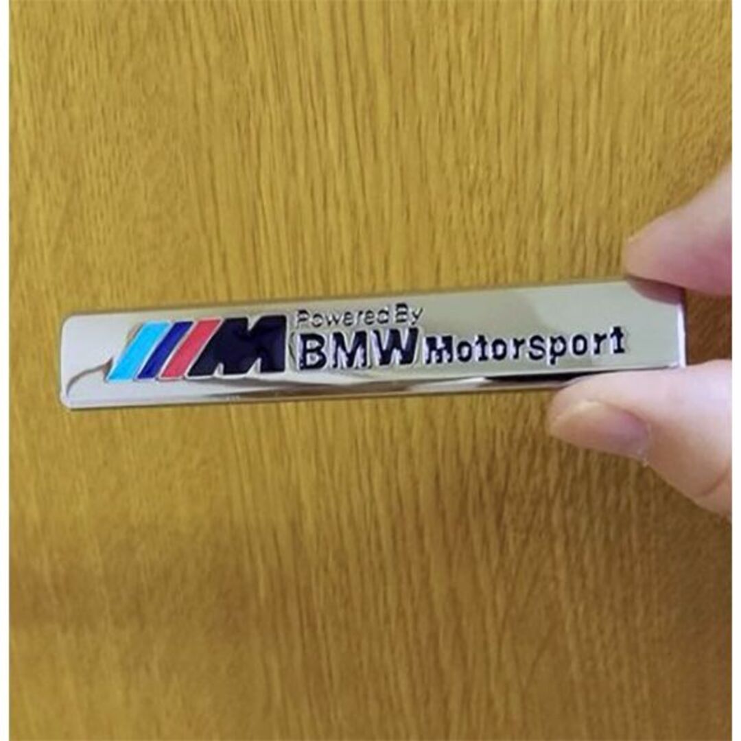 BMW(ビーエムダブリュー)のBMW M　３Dエンブレム 自動車/バイクの自動車(車外アクセサリ)の商品写真