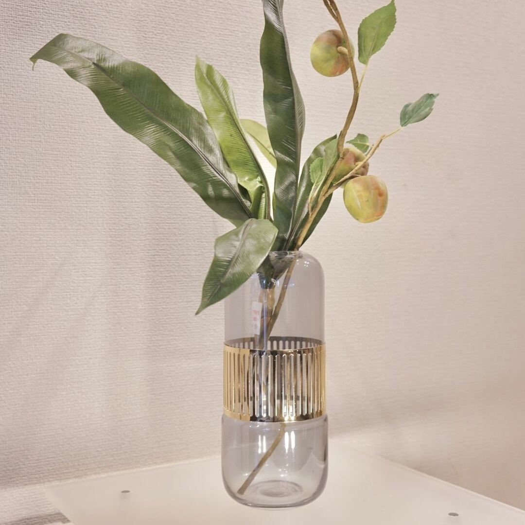 Bello's Item☆造花付き/花瓶/フラワーベース/北欧