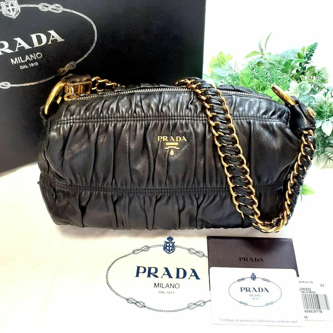 PRADA / プラダ ナッパレザーショルダー - ショルダーバッグ