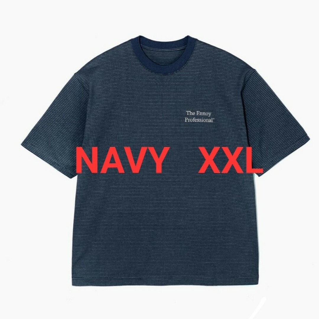 ENNOY S/S Border T-Shirt